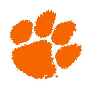 Clemson University Tiger Paw