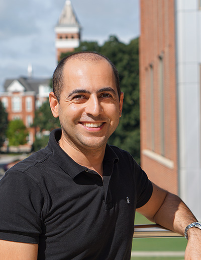 Photo of economics Ph.D. student Arash Peykanfar