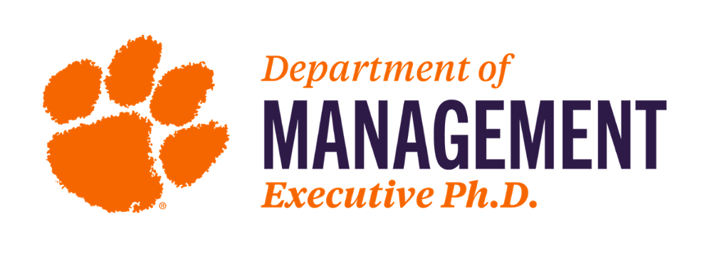 Department of Management Executive Ph.D. logo.