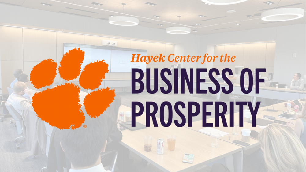 Hayek Center for the Business of Prosperity logo