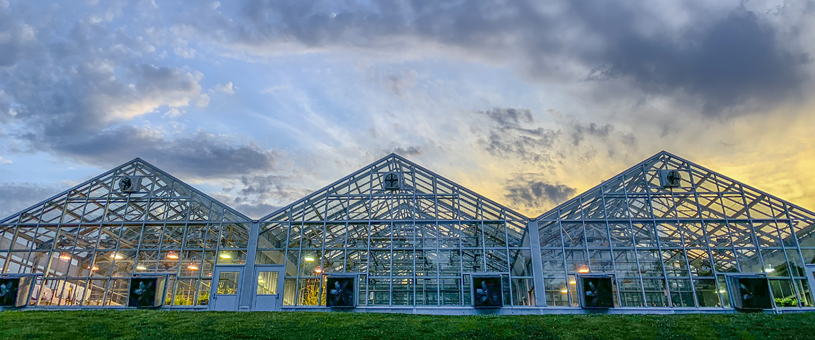 3 greenhouses on clemson campus