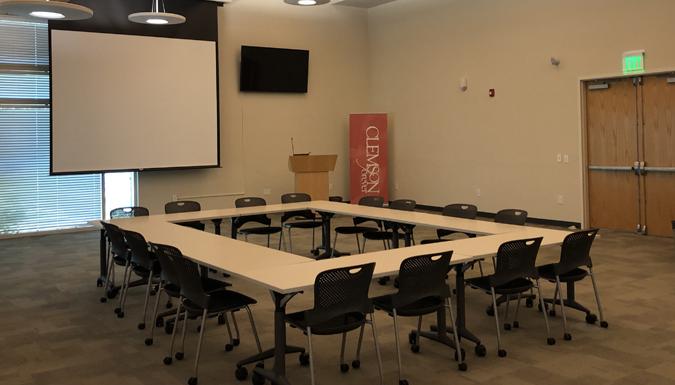 conference room at baruch institute