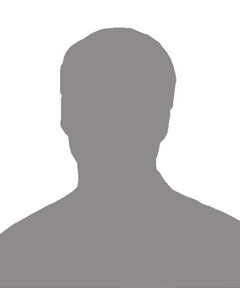 Silhouette of a person against a plain background, representing an unspecified individual.