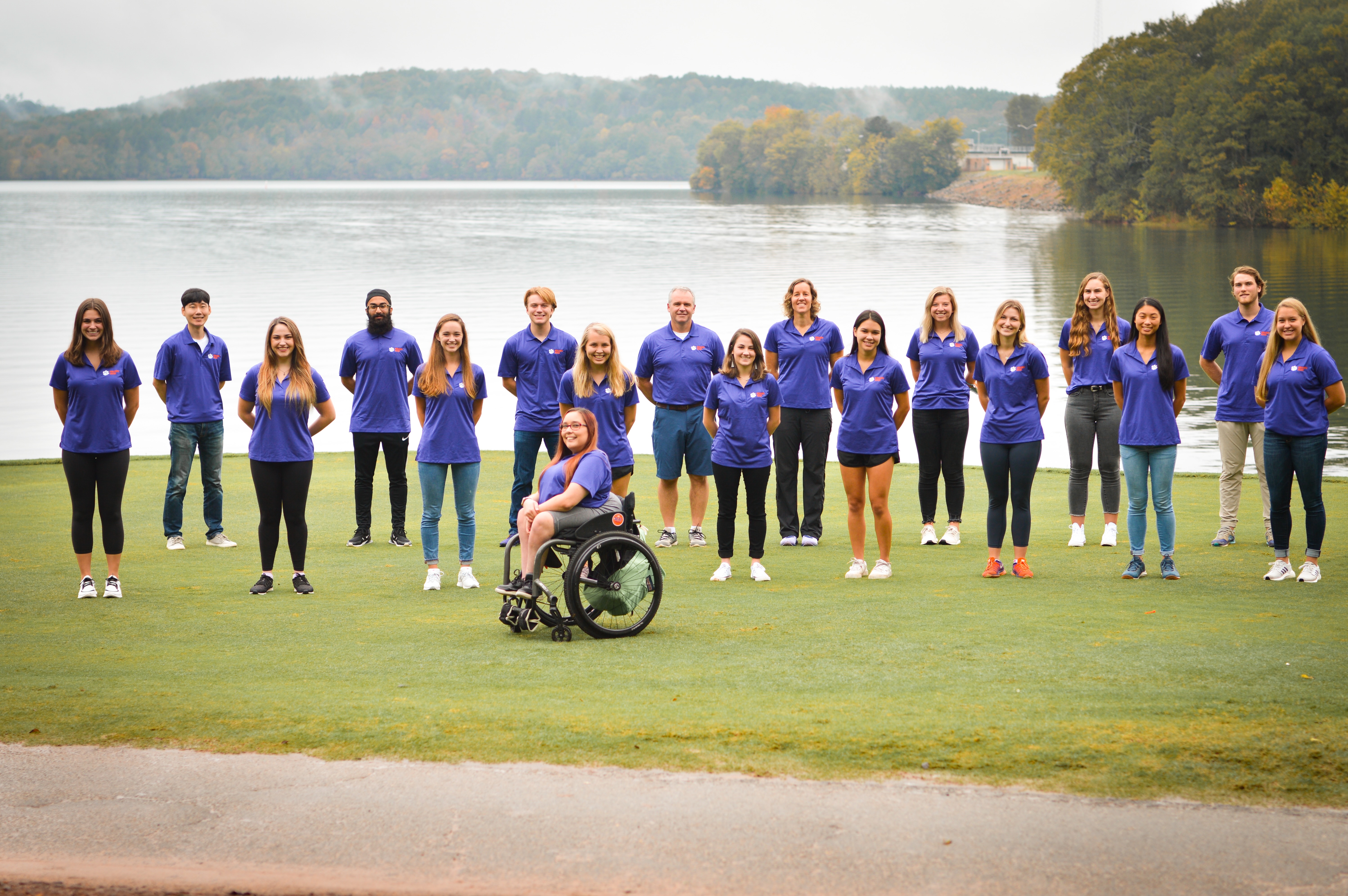 Clemson University Paralympic staff. 