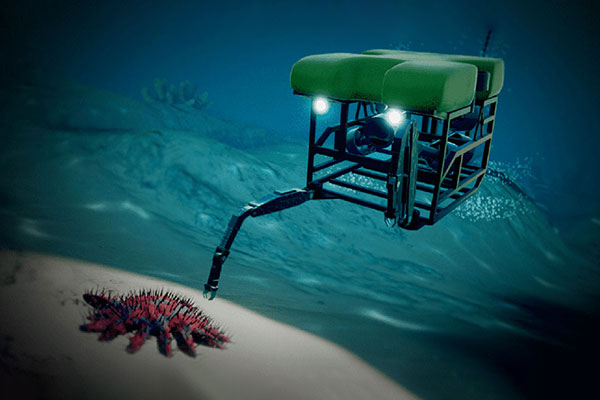 underwater simulation