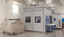 CET solar chamber and solar array