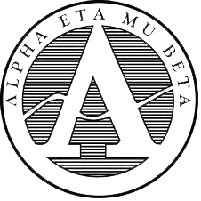 Alpha Eta Mu Beta logo