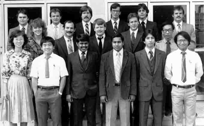 1984-1985 Graduate Students