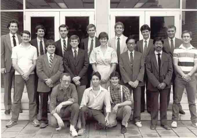 1986-1987 Graduate Students