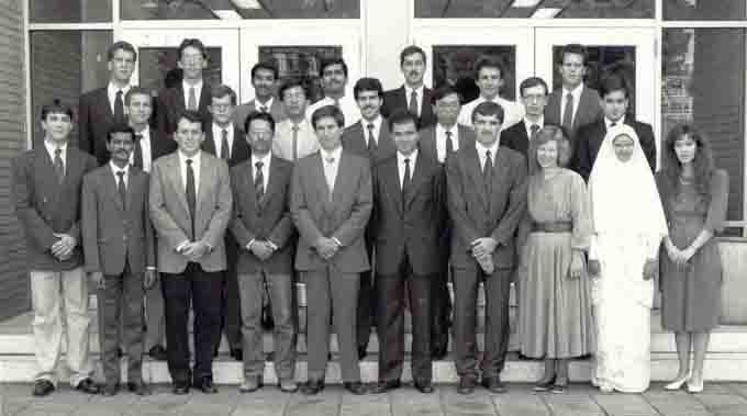 1990-1991 Graduate Students