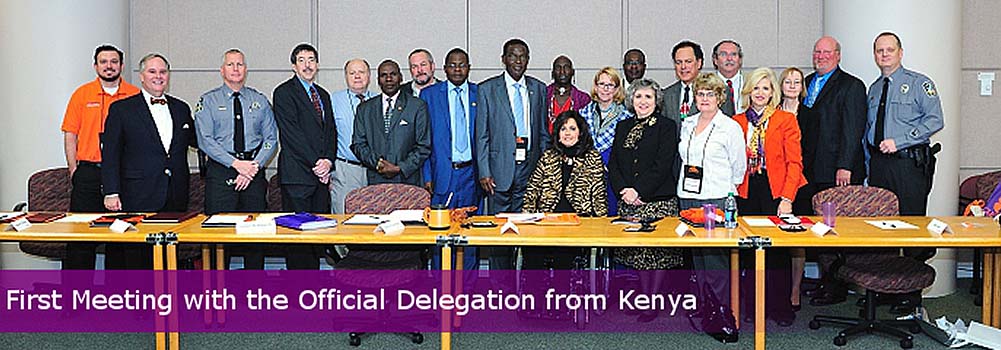First Meeting with the Official Delegation from Kenya 