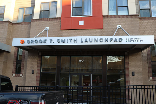 Street view of the Brook T Smith building
