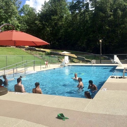 The Swimming Pool at the Clemson University Outdoor Lab