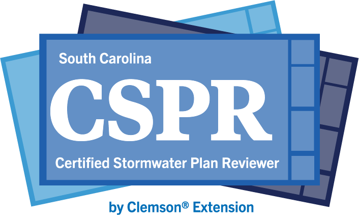 Certified Stormwater Plan Reviewer by clemson extension
