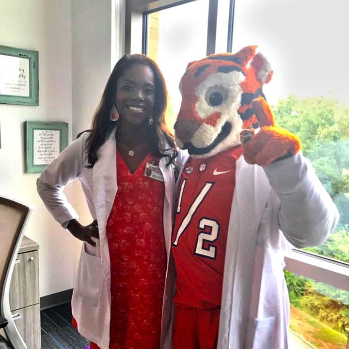 Clemson Tiger Visit
