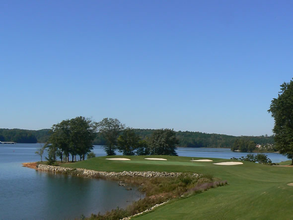17. Walker Golf Course, Hole 17 at Clemson University, South Carolina