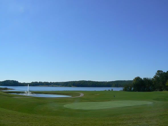 18. Walker Golf Course, Hole 18 at Clemson University, South Carolina