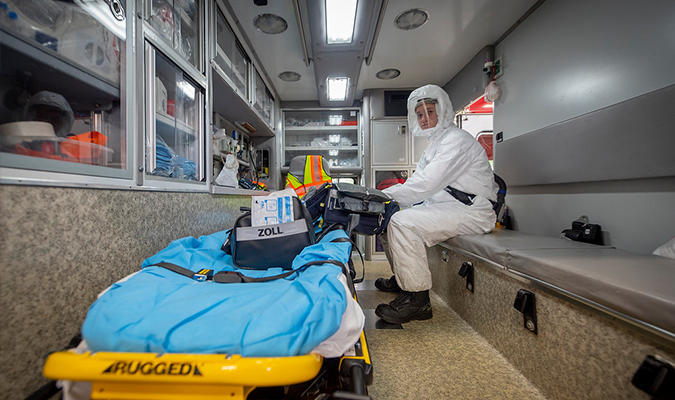 Clemson University Ambulance for Emergencies