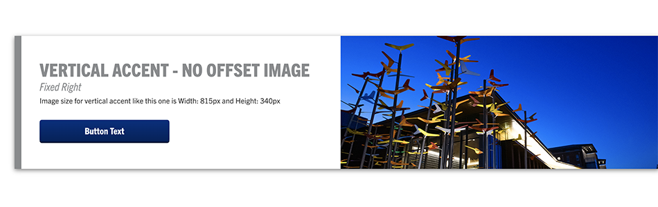 Vertical Accent no Offset Image