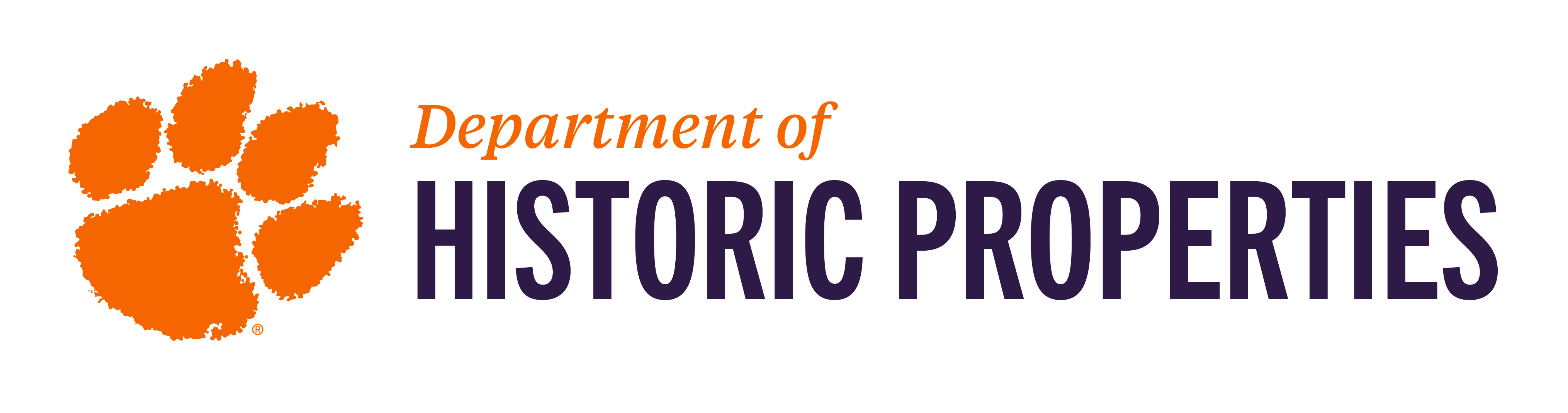 Department of Historic Properties — Clemson University