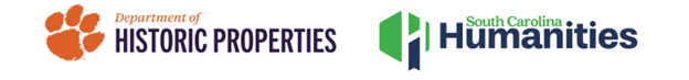department of historic properties and south carolina humanities logos