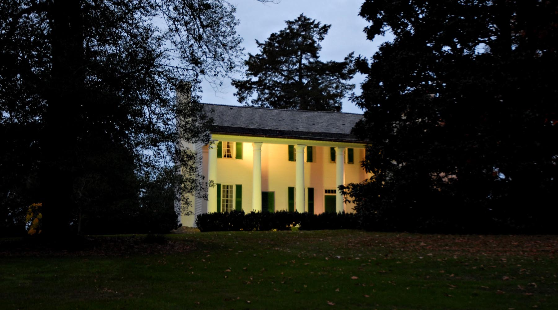 Fort Hill at Night