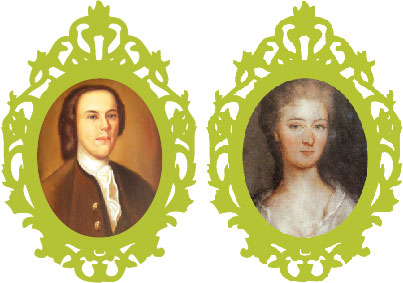 Rene and Suzanne Ravenel Portraits