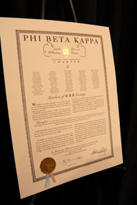 Charter of Delta Chapter Charter of Delta Chapter