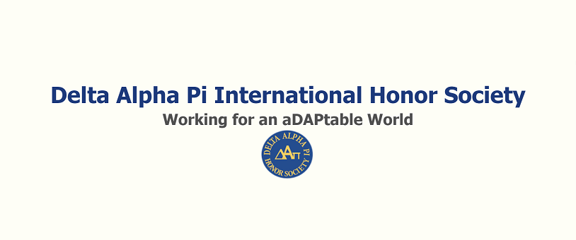 Delta Alpha Pi banner