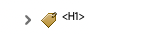 screenshot of adobe acrobat heading 1 tag