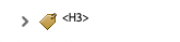 screenshot of adobe acrobat heading 3 tag