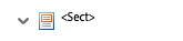 screenshot of adobe acrobat section tag