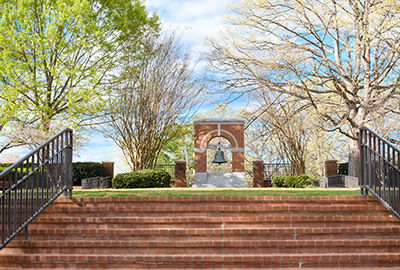 The bell at Carillon Gardens