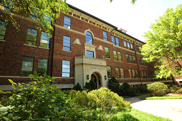 Front of Sirrene Hall