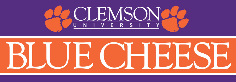 Clemson University Blue Cheese logo