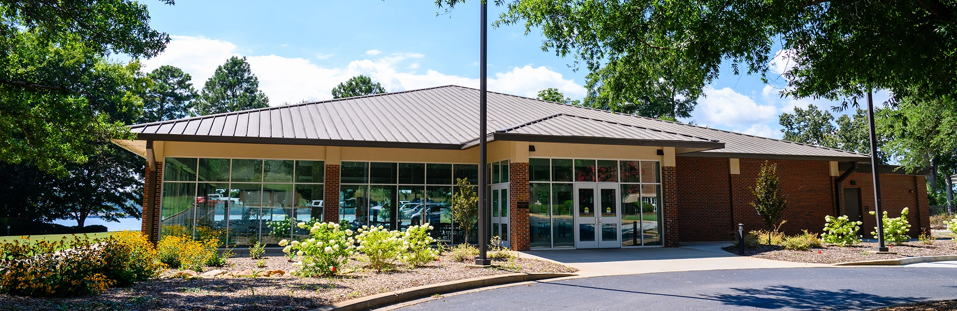 Exterior of Owen Paviilion Center building