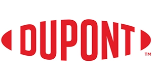 DuPont logo featuring bold red lettering on a white background.