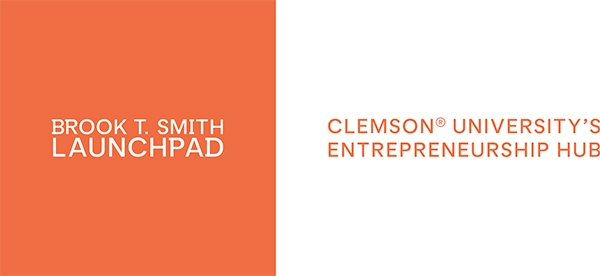 Logo for the Brook T. Smith LaunchPad, Clemson University's entrepreneurship hub.