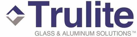 Trulite logo with the tagline “Glass & Aluminum Solutions” and a diamond-shaped icon.