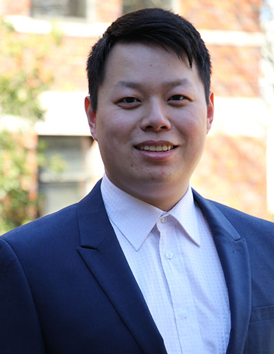 Photo of economics Ph.D. student Guo Li.