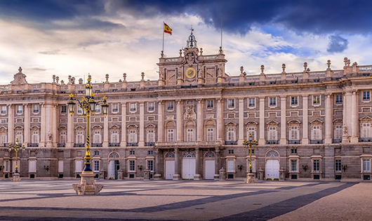 Royal building in Spain