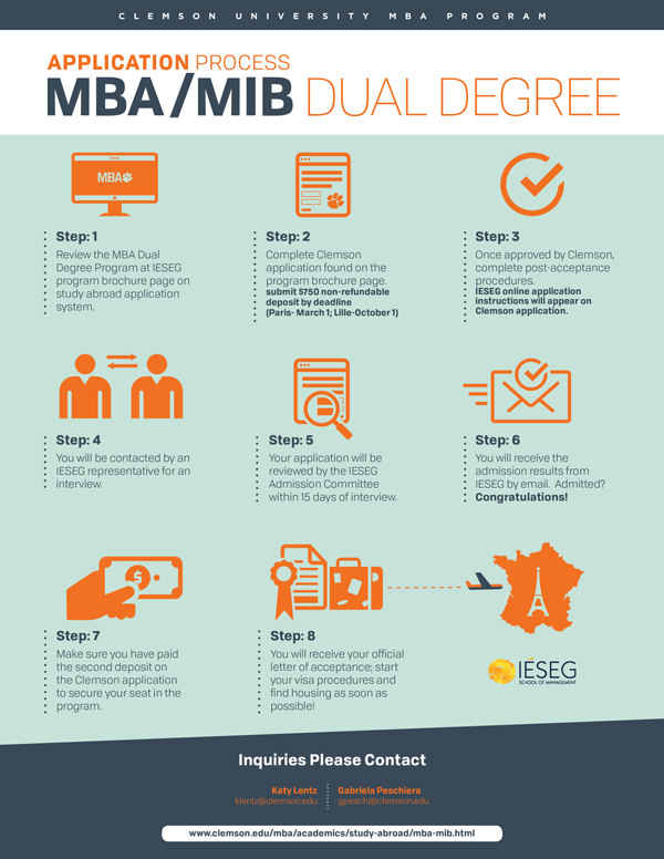 MBA/MIB Application Process