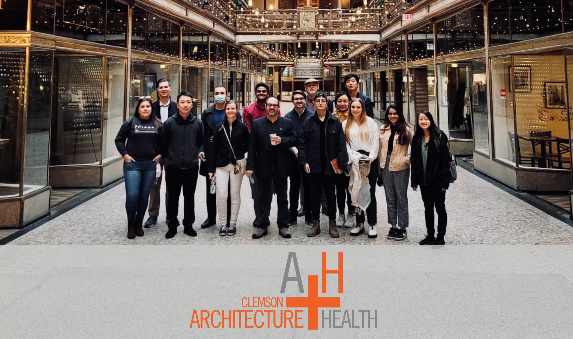 Photo of group of students and faculty