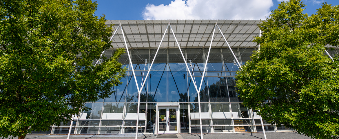 the outside of Lee Hall on Clemson's campus