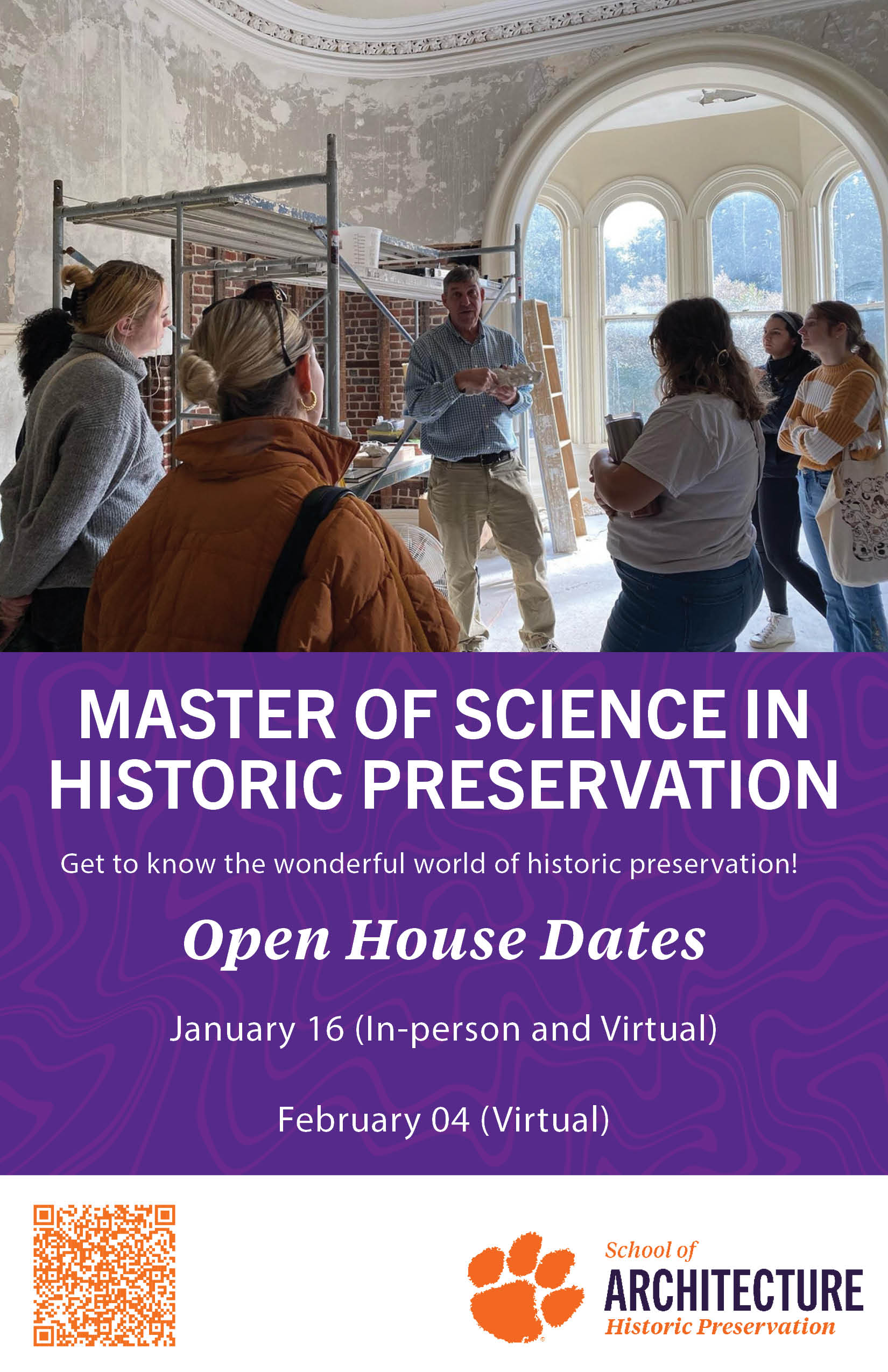 MSHP Open House Poster