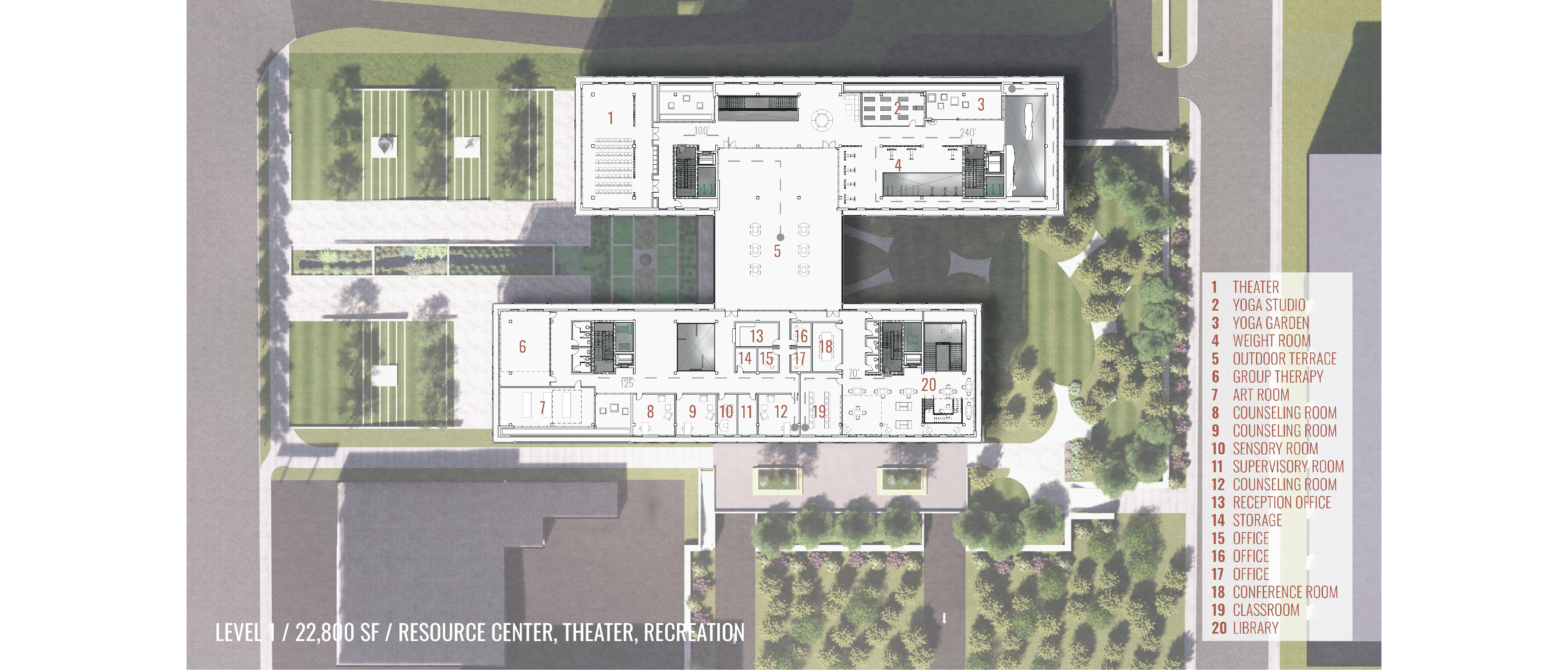 The Sanctuary | Mady Bellanca & Hayden Duncan | ARCH 8920 | Professors Albright, Heine and Ersoy