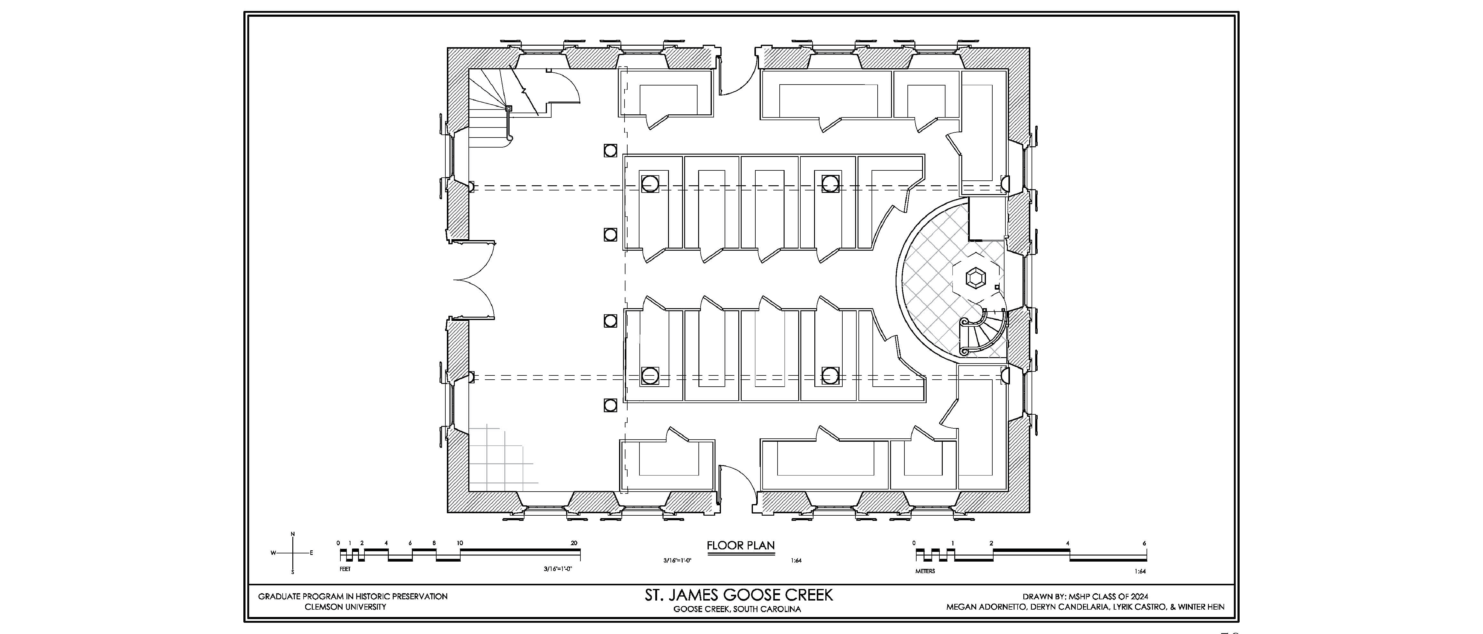 Saint James Episcopal Church | MSHP Class of 2024 | HP 8910 | Professor Leifeste, Marcoux, Hudgins, Ford