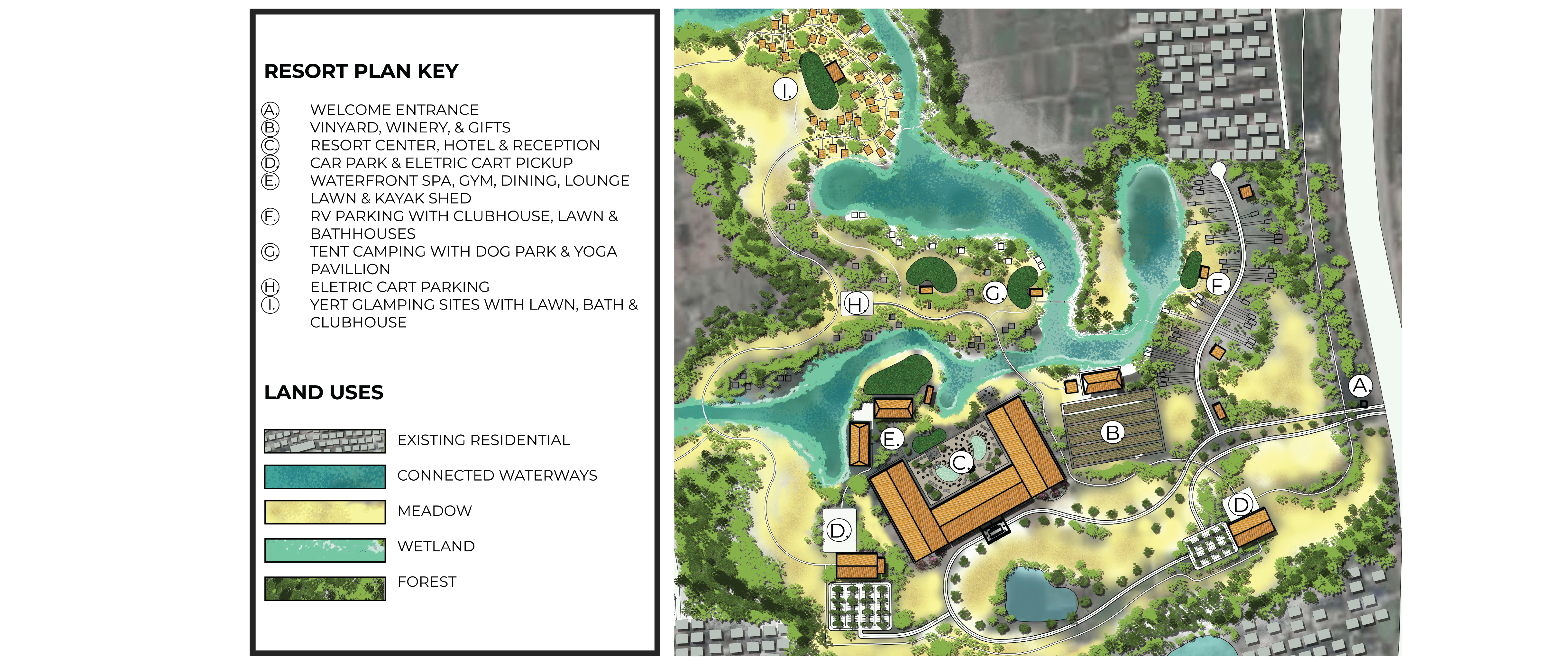 Grand Canal Eco-Resort & Destination | Frances Sledge | LARCH 8520 | Professor Nassar