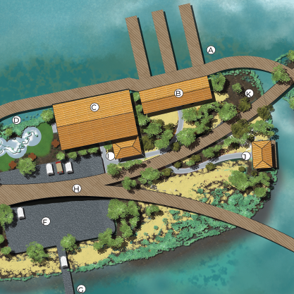 Grand Canal Eco-Resort & Destination | Frances Sledge | LARCH 8520 | Professor Nassar