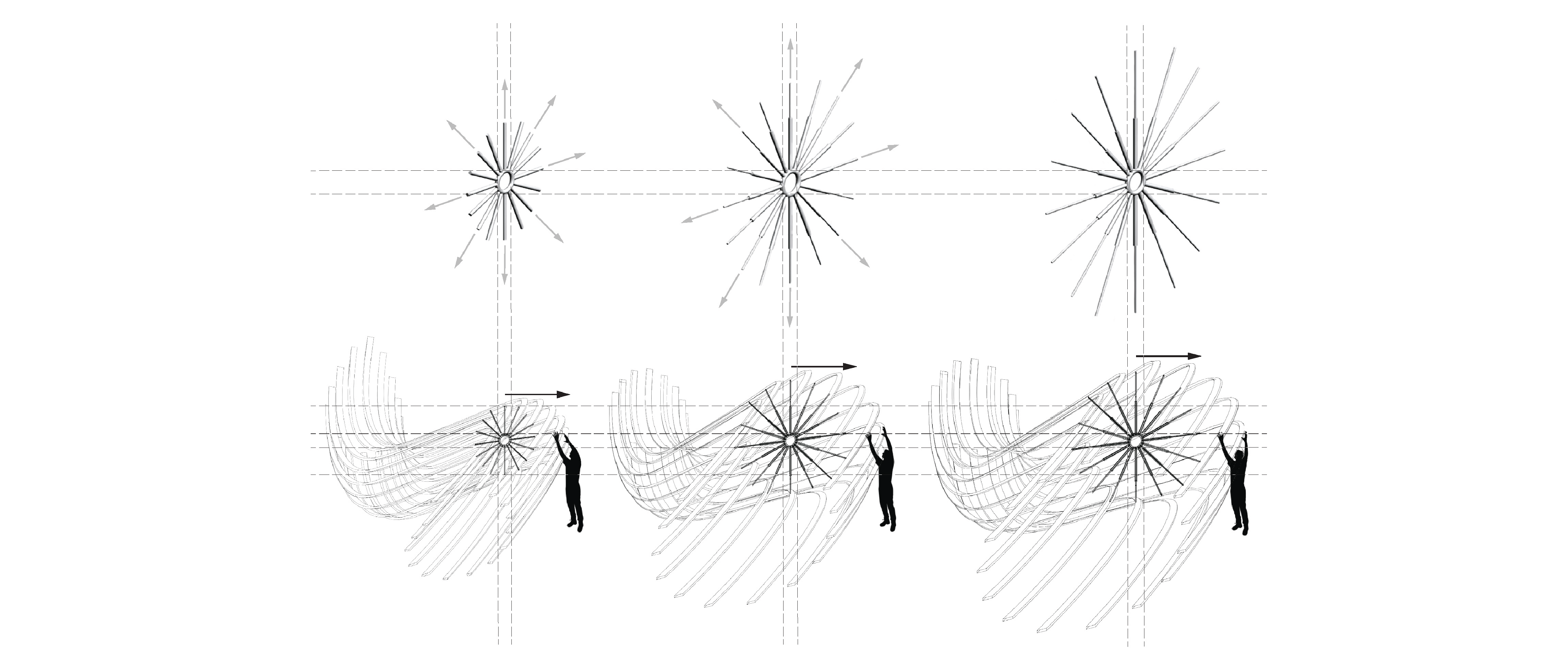 Undulations | Andrew Tuz | ARCH 1510 |Professors Hambright-Belue, Floyd, Pass, Maurina, Hünkar, Scott, Hecker, Terrim